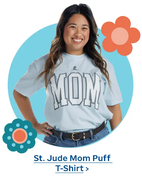 St. Jude Mom Puff T-Shirt